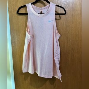 EUC NIKE DRI-FIT MILER CINCHED SIDE TANK